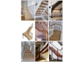 Drewniane schody z montażem / wooden trapp til ditt hjem